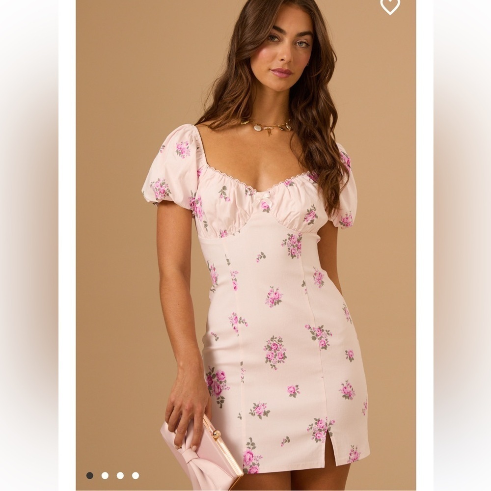 Altar’d State New with Tags Alina Floral Mini Dress - Picture 1 of 3